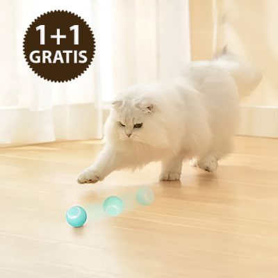 Automatyczna Tocząca się Piłka dla Zwierząt | BALLY 1+1 GRATIS