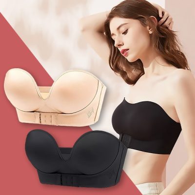 Biustonosz bez ramiączek (2 szt.) | GLAMBRA