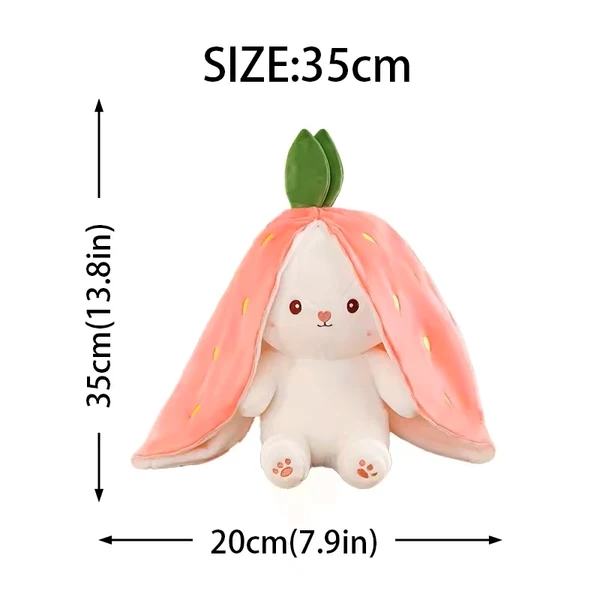 Zabawka dla dzieci króliczek, który śpi i oddycha | STRAWBIT