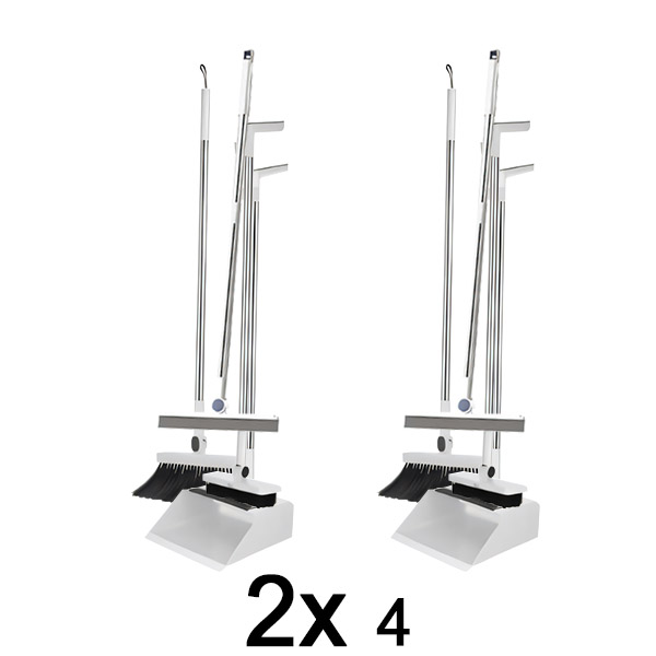 2x Miotła, która czyści się sama (4szt/zestaw) | BROOMZI