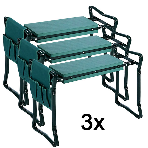 3x Klęcznik ogrodowy | KNEEBENCH