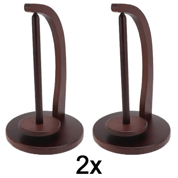 2x Drewniany magnetyczny uchwyt na włóczkę | KNITKARCA