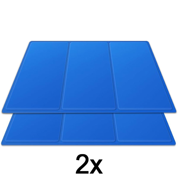 2x Chłodząca mata dla zwierząt – 90 x 50 cm, bez prądu ani wody | PAWCHILL