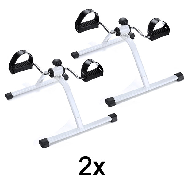 2x Mini rower treningowy z pedałami | PEDALORA