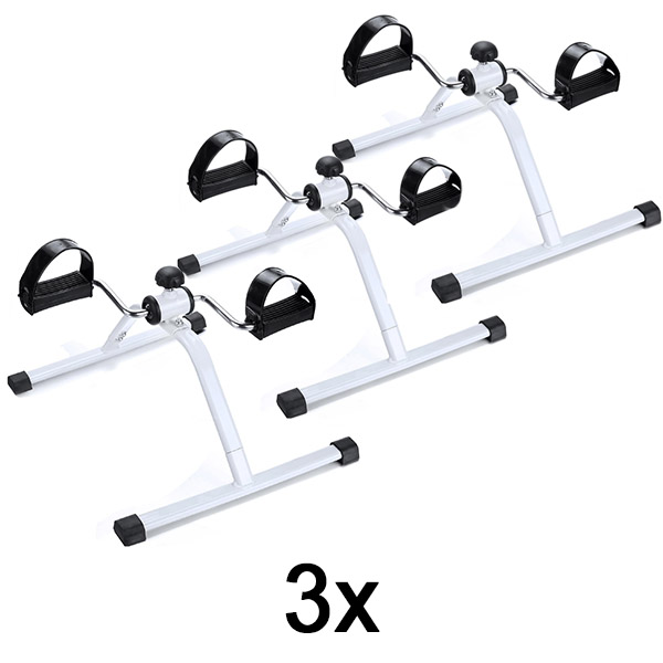 3x Mini rower treningowy z pedałami | PEDALORA
