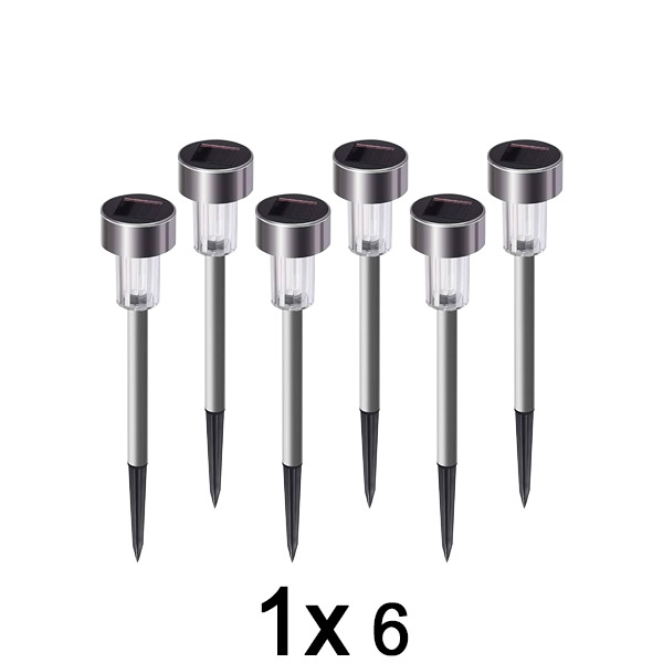 1x Lampki solarne na paliku (6 sztuk) | SOLSTRE