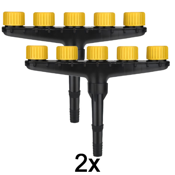 2x Zraszacz wielogłowicowy | SPRAYMASTER