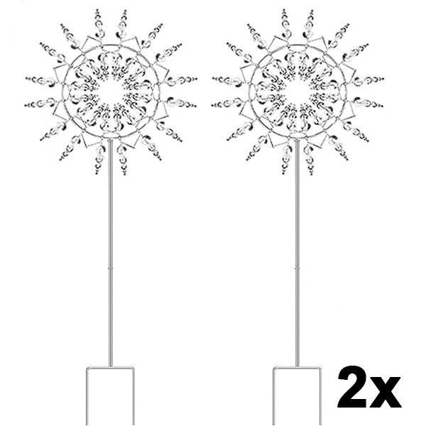 2x Magiczny ogrodowy wiatrak kinetyczny | WINDARA