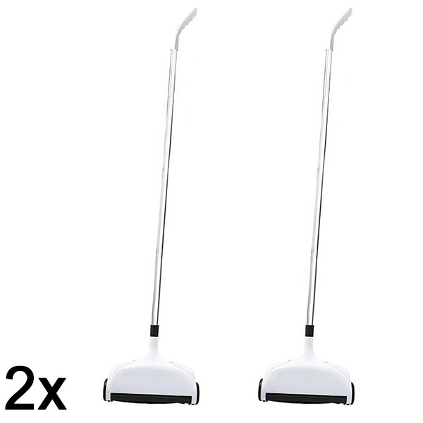 2x Inteligentna Zamiatarka 2w1 do Zamiatania i Czyszczenia Podłóg | WIZBROOM