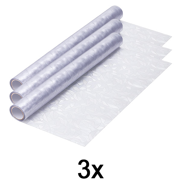 3x Dekoracyjna i chroniąca prywatność folia okienna | PRISMWRAP