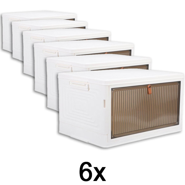 6x Pudełko do przechowywania z pokrywą | ORGABOX