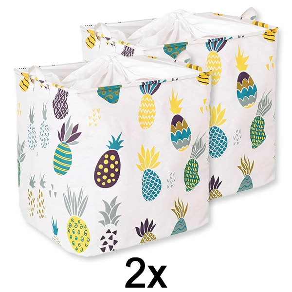 2x Składane duże pudełko do przechowywania CLOTHBOX