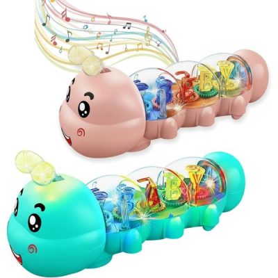 Interaktywna muzyczna gąsienica do raczkowania | CATERLY