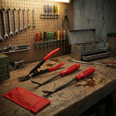 Zestaw 3 narzędzi do zdejmowania klipsów samochodowych | CLIPREM