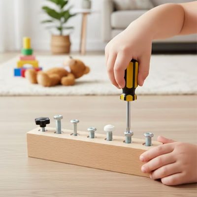 Drewniana tablica Montessori dla dzieci | MINIMOJSTER