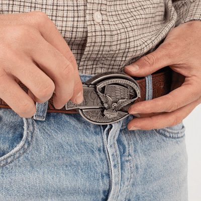 Skórzany pasek z ukrytym nożem | KOWORA